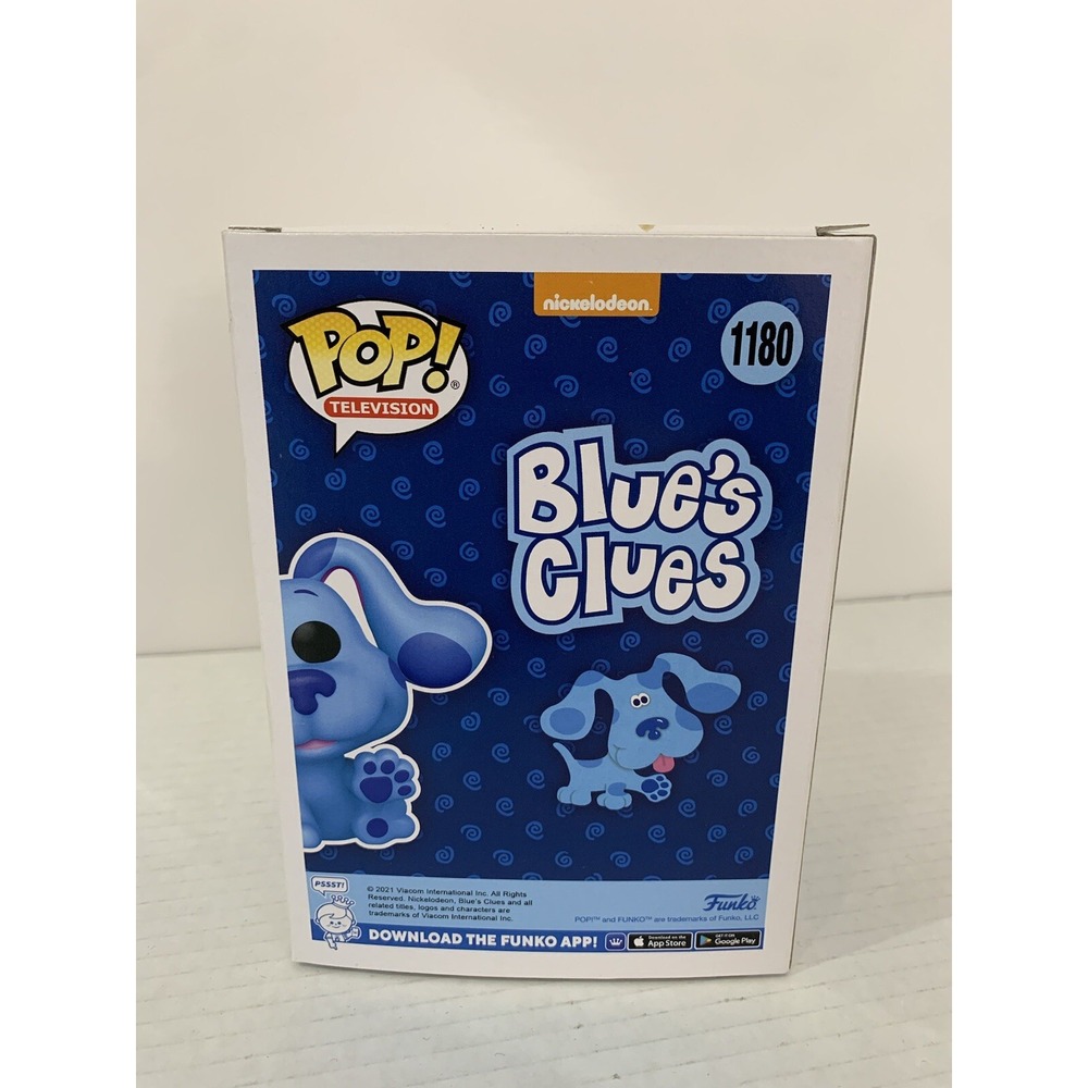 Funko Pop! Nickelodeon Blue's Clues 1180 Blue Flocked Hot Topic Exclusive - Picture 3 of 6